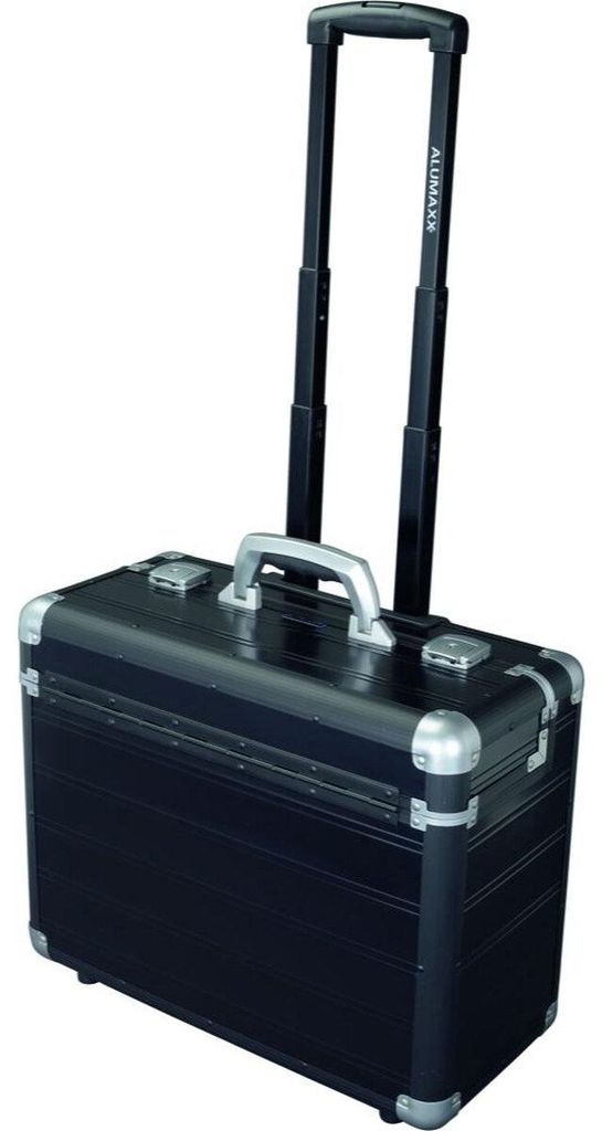ALUMAXX valise de pilote "DISCOVERY", aluminium, noir mat Image du produit 