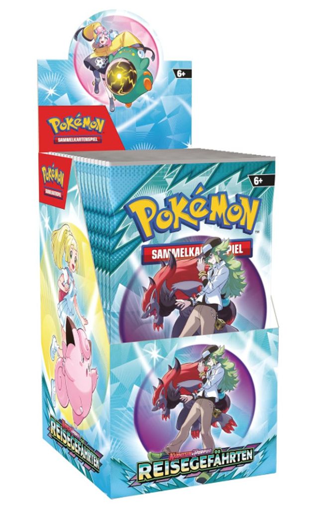 Pokémon Karmesin & Purpur Reisegefährten Booster Display Produktbild 