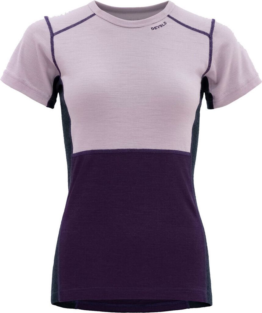 Lauparen Merino 190 T-Shirt Woman Größe L Farbe orchid/lilac/ink