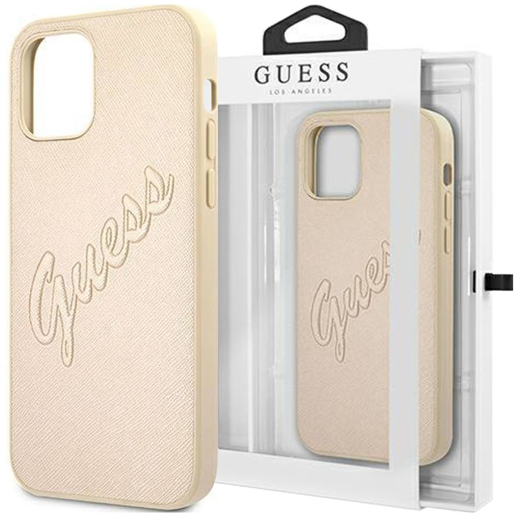 Guess Guhcp12Mrsavslg Iphone 12/12 Pro 6,1"" Złoty/Gold Produktbild 