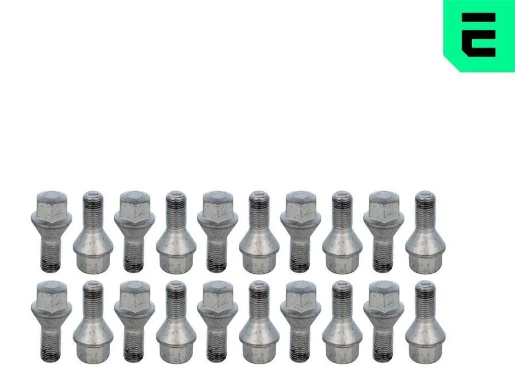Vis de Roue M12x1,25 de 18mm Haute Résistance pour OPEL COMBO X12 Lot 20