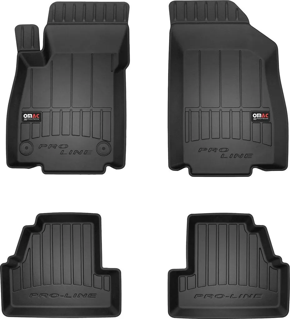 SET 4 TAPPETI TAPPETINI IN MOQUETTE NERI PER OPEL MOKKA B dal 2020 in poi