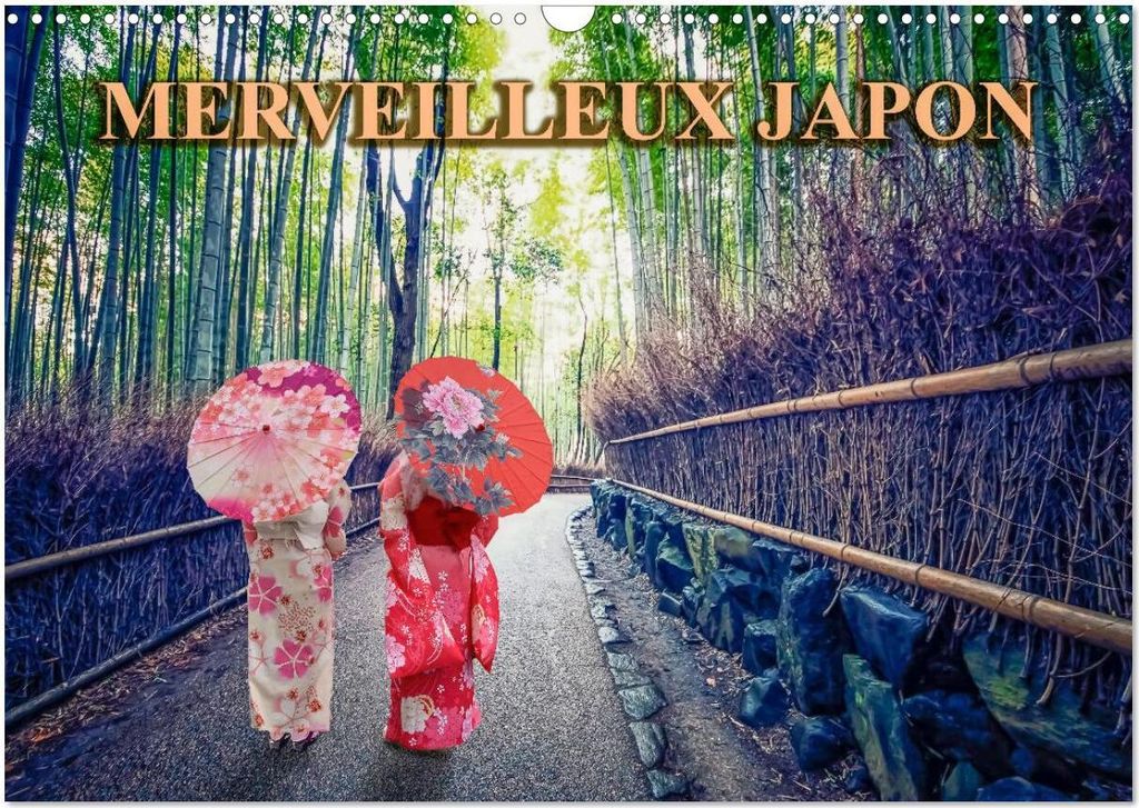 Merveilleux Japon (Calendrier mural 2026 DIN A3 vertical), CALVENDO calendrier mensuel