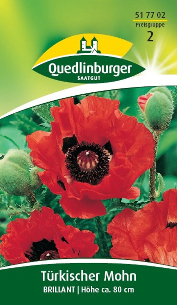 Türkischer Mohn, Brillant Produktbild 