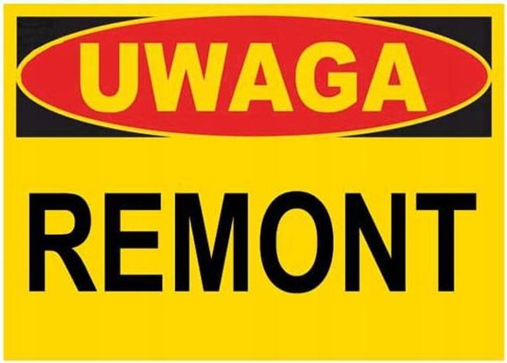 BTO-2 - SIGN - Bauschild ACHTUNG RENOVIERUNG