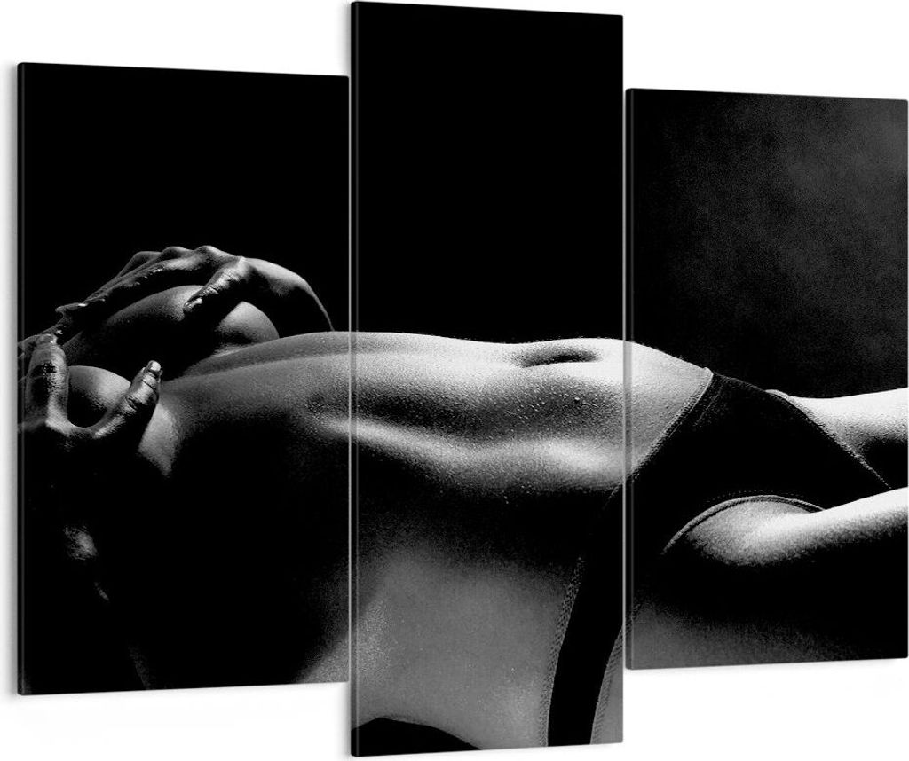 Bild auf Leinwand - Leinwandbild - Anatomie Frau nackt - Produktbild 