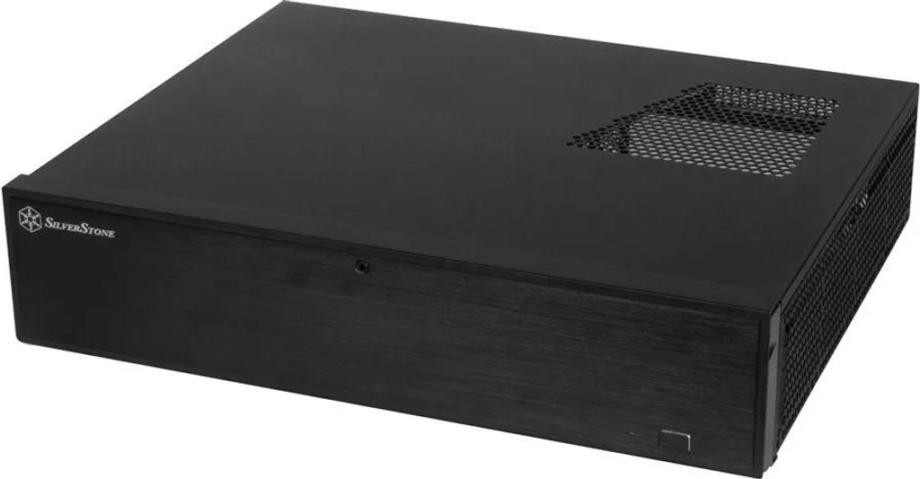 Châssis HTPC SilverStone ML04 en Métal Noir - Format Compact Micro-ATX