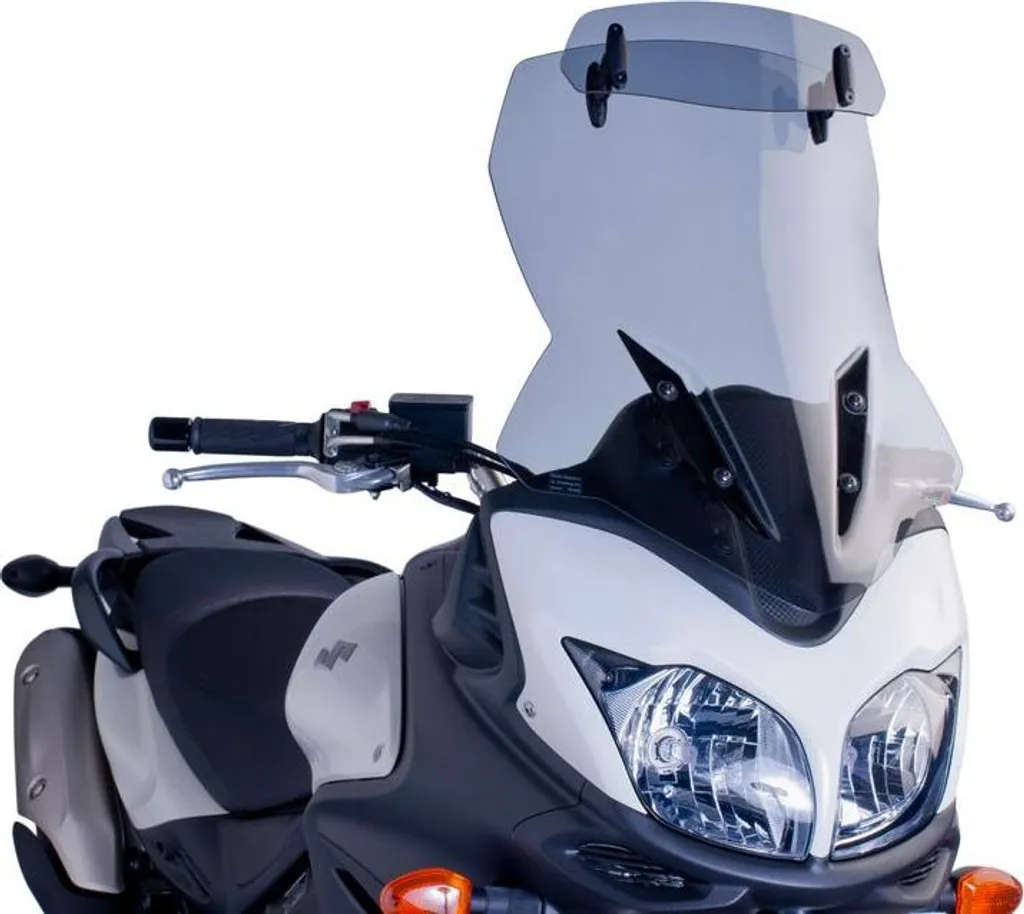 Visière Haute Puig 6253H Teintée et Spoiler pour Suzuki DL650 V-Strom