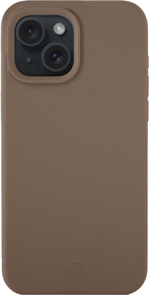 xoxo Wildhearts Shockproof Silikonhülle - geeignet für iPhone 15 - Braun