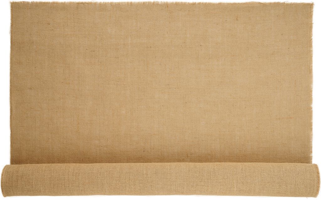 SucceBuy Sackleinen-Stoffrolle 40" x 30 ft – 50x50 hochdichte natürliche Jute für Dekoration, Handwerk, Hochzeiten, Gartenarbeit und Winterabde...