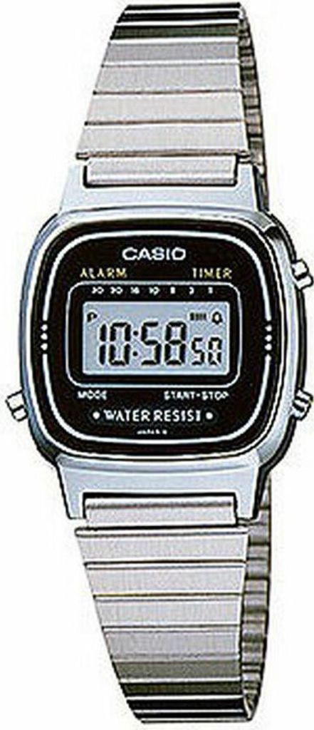Orologio da polso Casio da donna digitale in acciaio Immagine del prodotto 