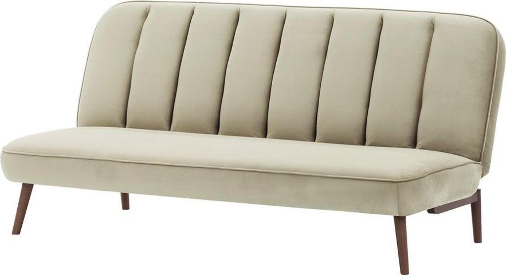 Klappsofa Click-Clack Lull-Velluto 3-dark oak