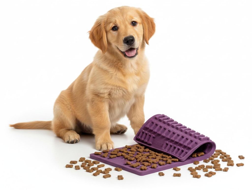 LuckyChef DIY Backmatte für kleine knochenförmige Hundekekse – Silikon-Backform für Hundeleckerlis, antihaftbeschichtet und geruchsneutral, le...
