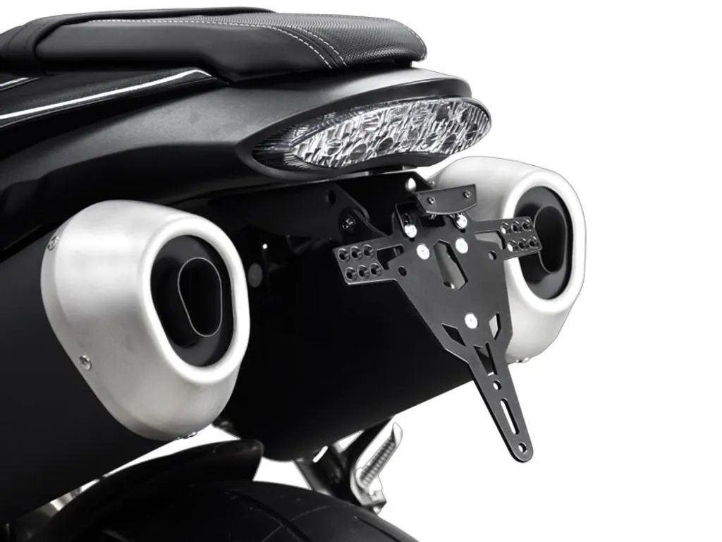 Portatarga Racing ZIEGER Pro Triumph Speed Triple 1050 R Svizzera