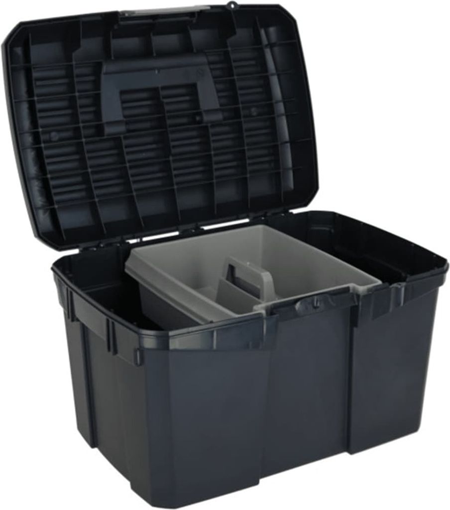Kit de toilettage bleu foncé - kit de toilettage pour chevaux, brosses à crinière