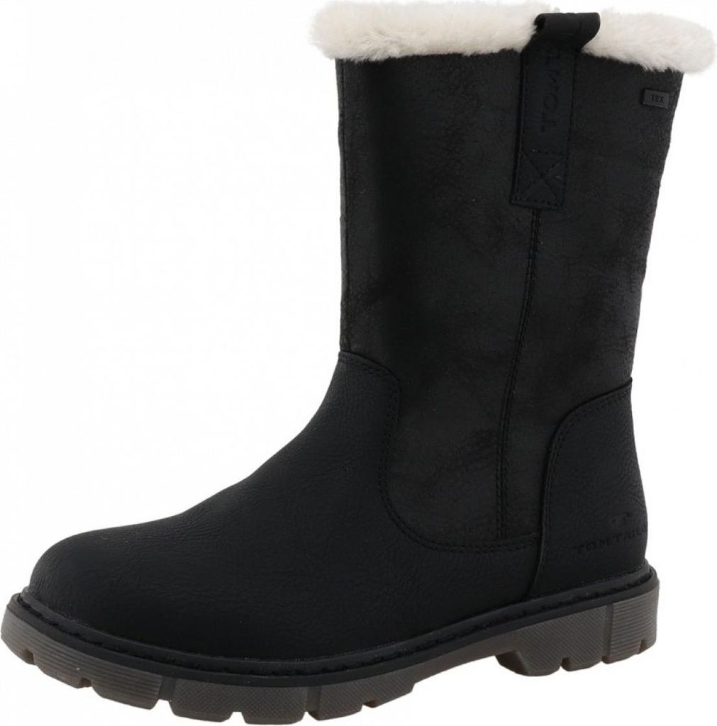 Tom Tailor Schaftstiefel  Schwarz Produktbild 