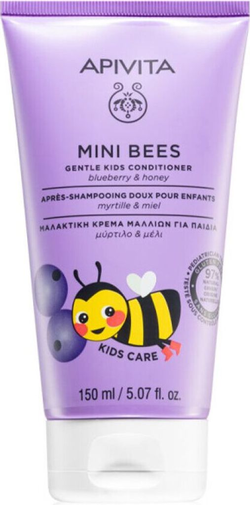 Apivita Mini Bees Gentle Kids Conditioner Blueberry&Honey Produktbild 