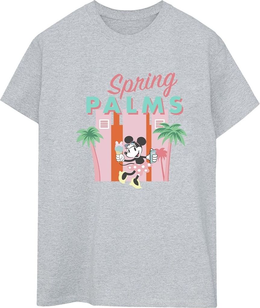 Disney - "Spring Palms" T-Shirt für Damen BI38450 (XXL) (Grau)