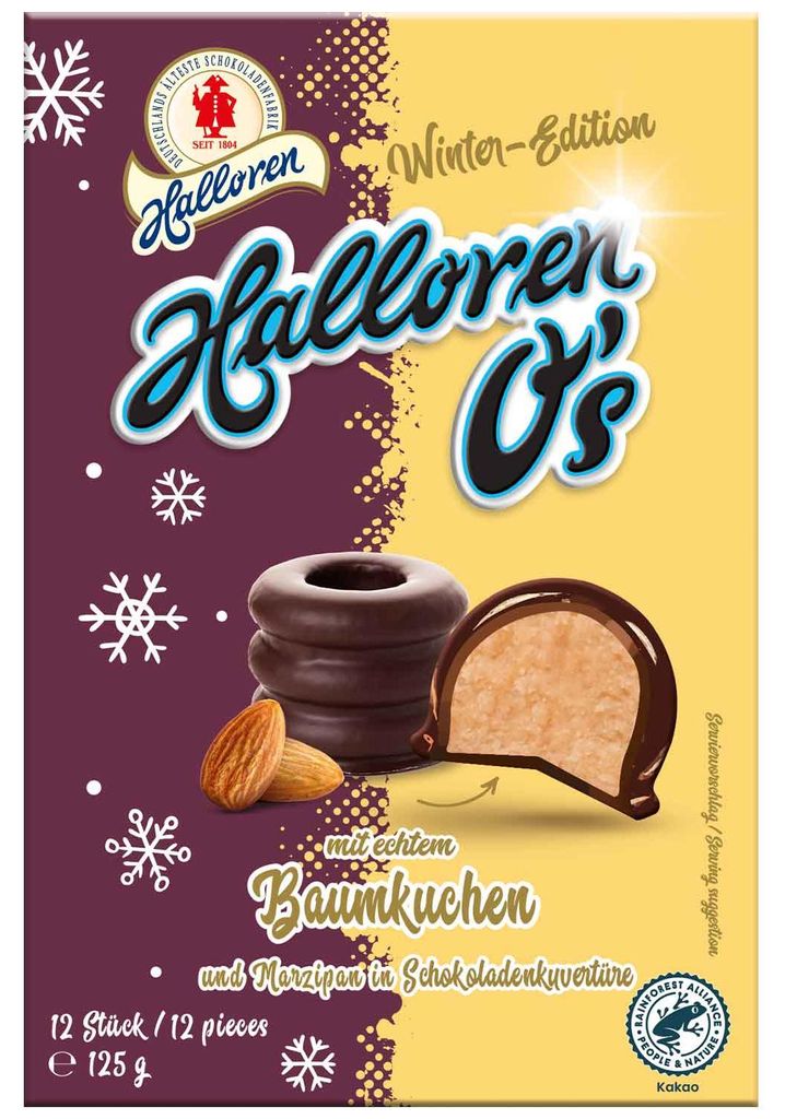 Halloren O's Baumkuchen 125g Produktbild 