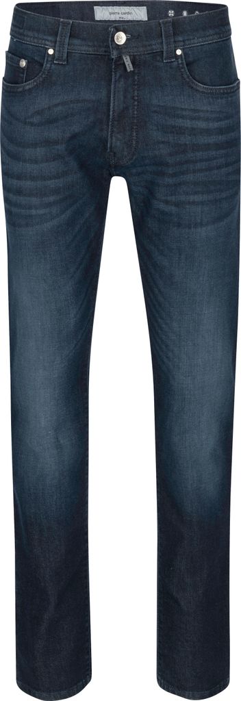 Pierre Cardin Lyon Jeans dunkelblau einfarbig Big & Tall