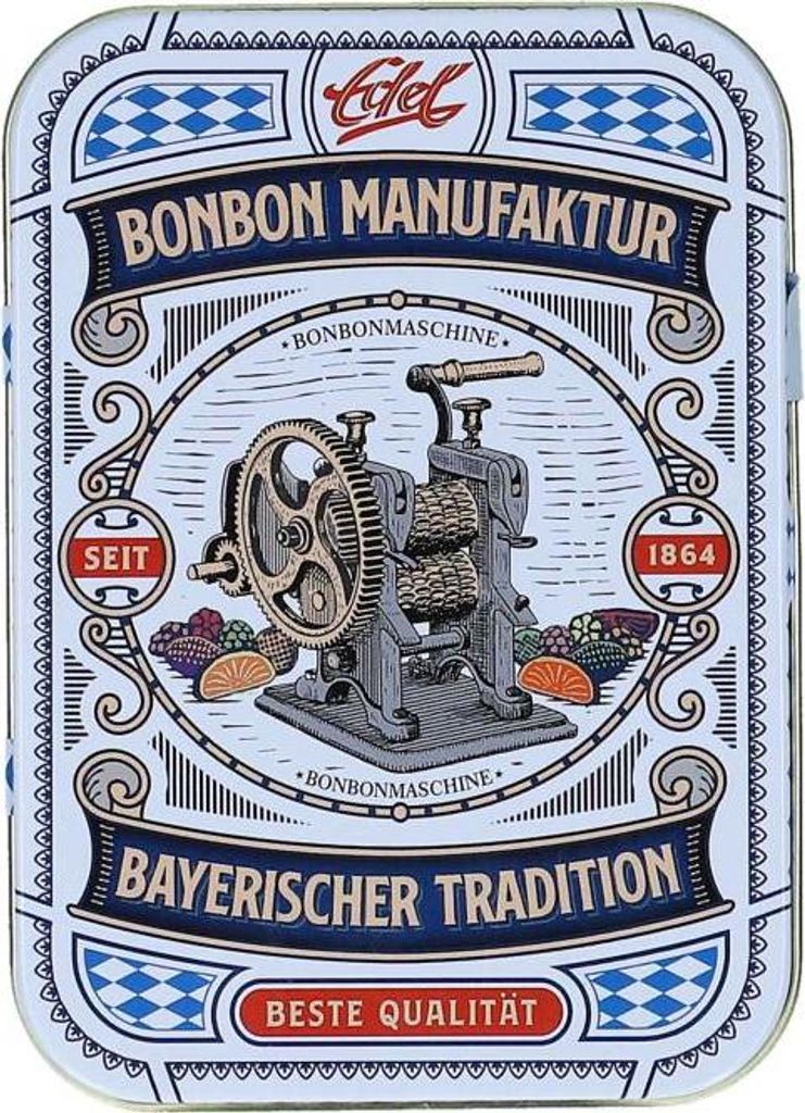 Edel Früchte-Mischung Bavaria Traditionsdose 90g Produktbild 