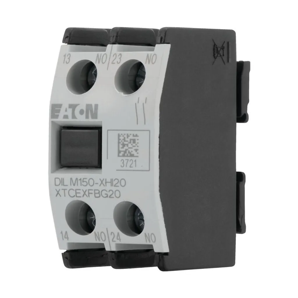 Bloc de contact auxiliaire Eaton DILM150-XHI20 avec 2 contacts NO