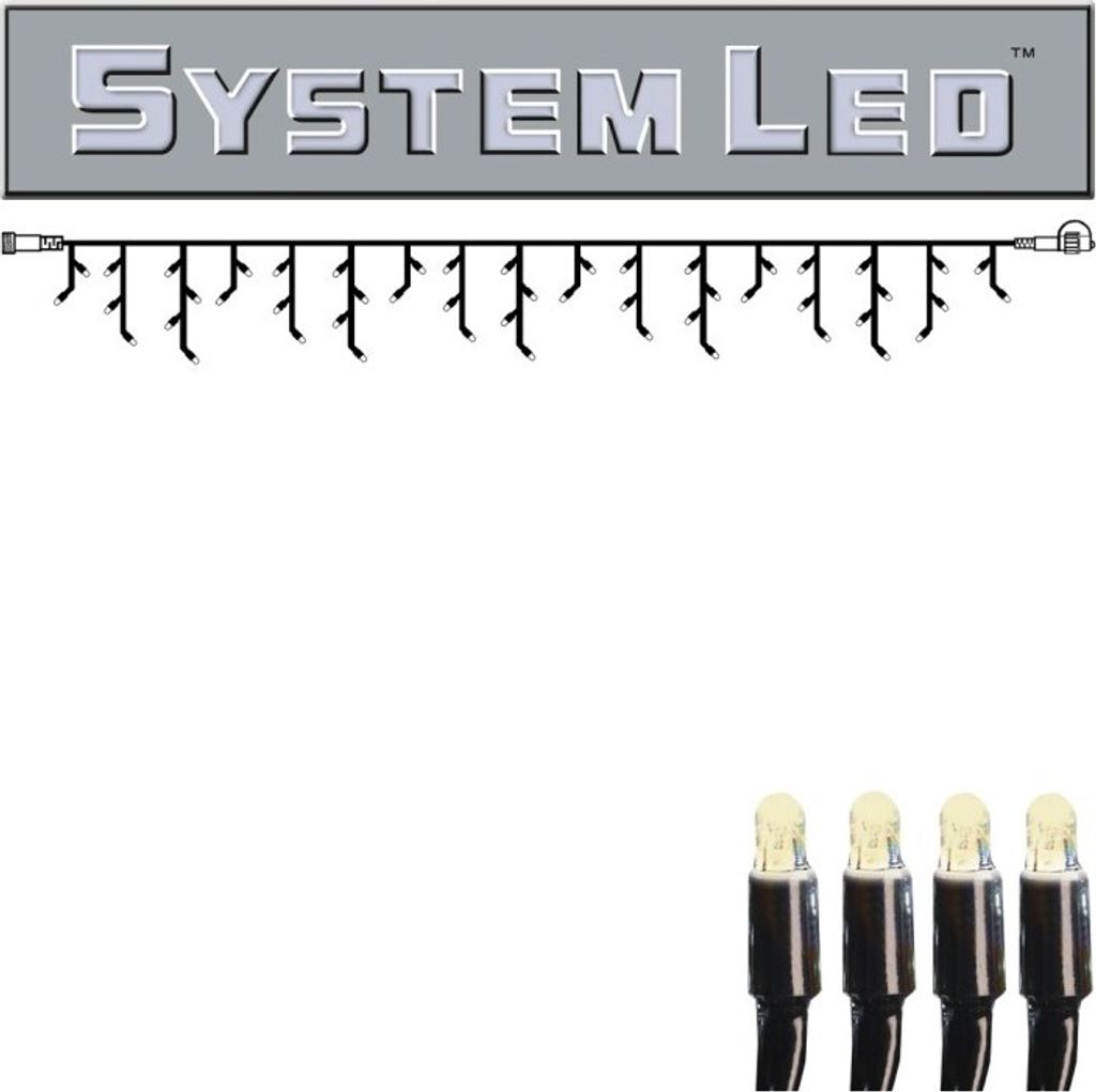 System LED Black | Lichtvorhang | koppelbar | exkl. Trafo | Produktbild 