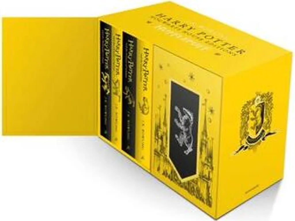 Harry Potter Hufflepuff Edition : Coffret Luxe Rigide avec 7 Tomes Reliés