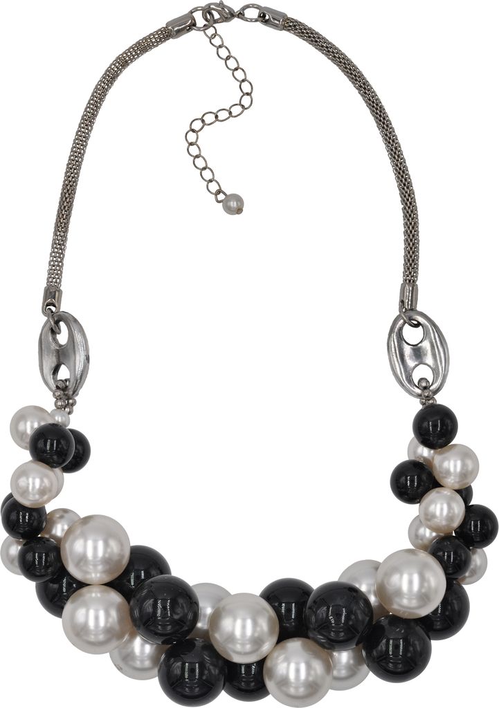 Steuer Modeschmuck Collier Metall 55cm mehrfarbig 445050133 Produktbild 