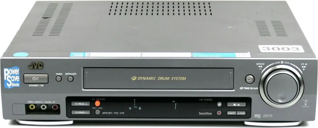 Réparez l'Image de vos VHS avec le Magnétoscope JVC HR-DD858 Système 3R