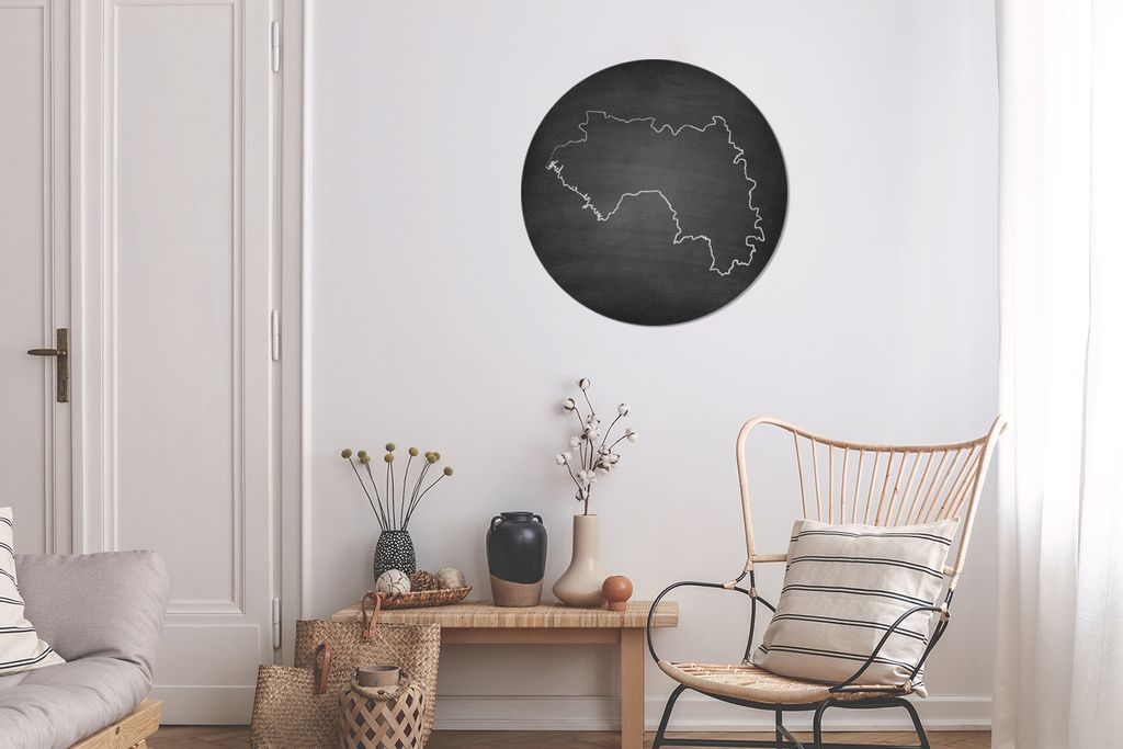 MuchoWow - Wand Kreis - Das Schlafzimmer - Die Bilder - Wandmalerei - Kunst für das Haus - das Plastik