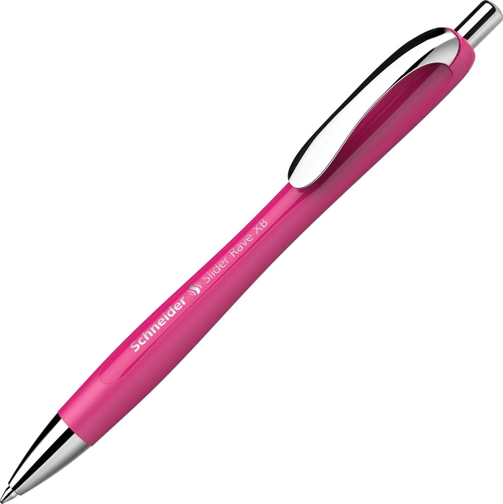 Schneider Kugelschreiber Rave, Schaft power pink, Produktbild 