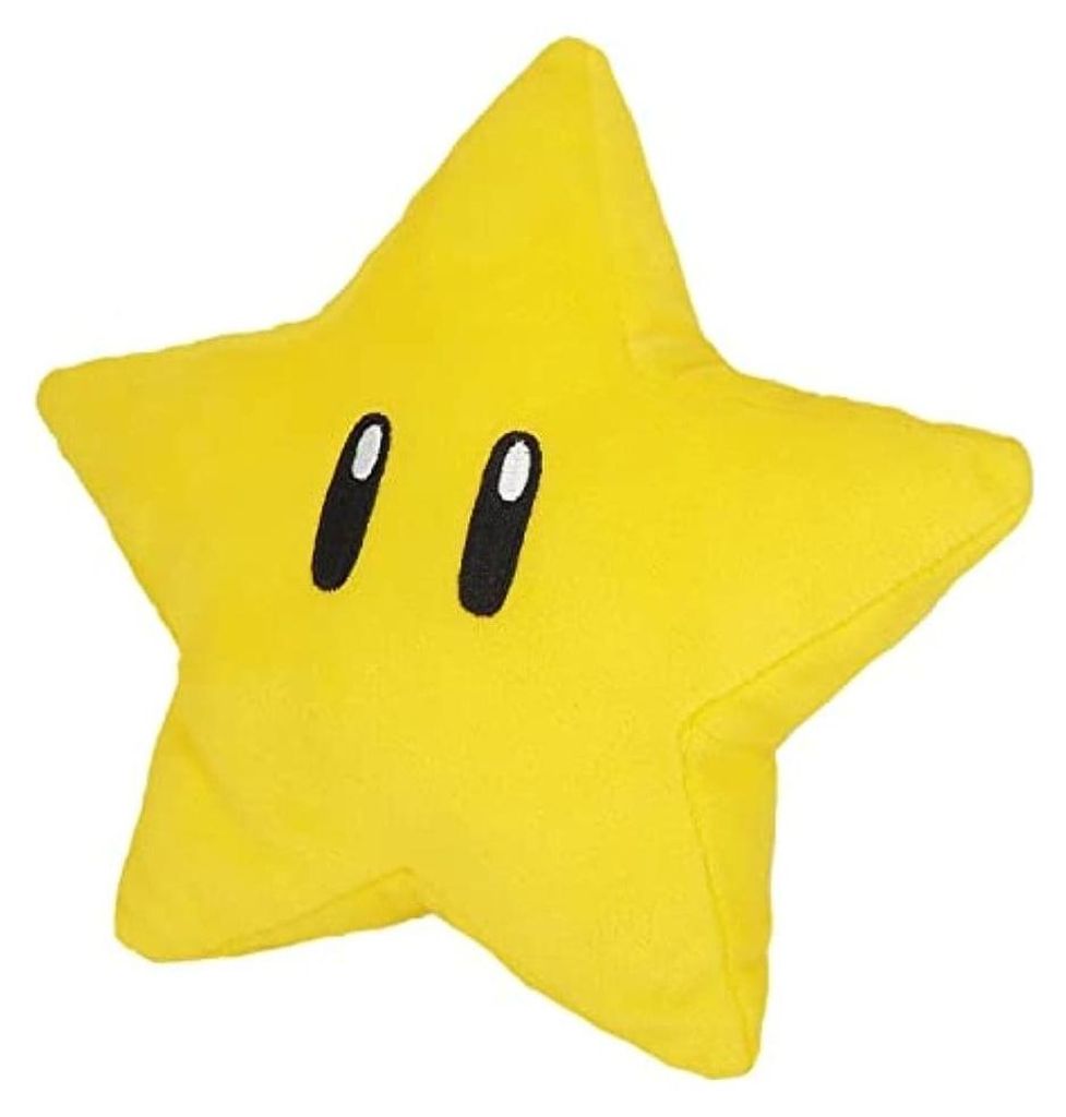 Super Mario - Super Star - Peluche Immagine del prodotto 
