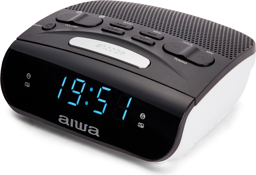 Radiowecker Aiwa CR-15 Schwarz