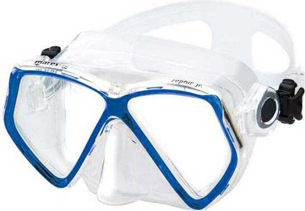 Mares Aquazone Zephir Junior-tauchmaske Blau Blau One Size
