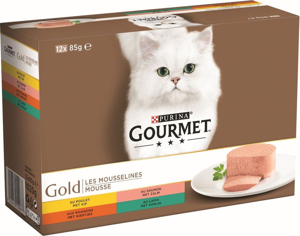 Gourmet Gold 12er-Pack Feines Mousse Produktbild 