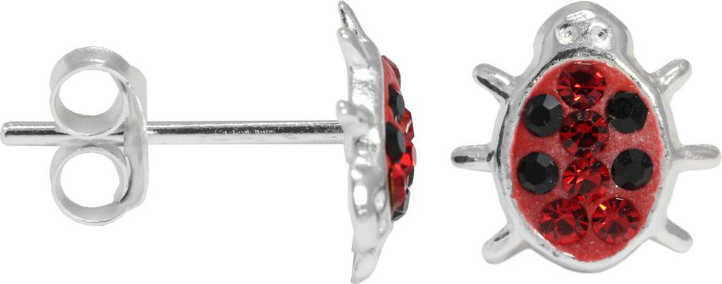 Ohrstecker Marienkäfer 925 Sterling Silber