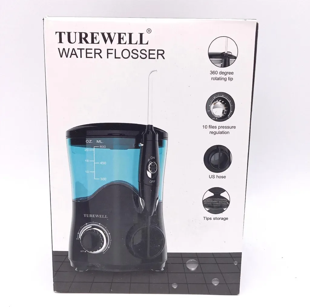 Hydropulsateur buccal à jet d'eau réglable avec 8 embouts complets - 4