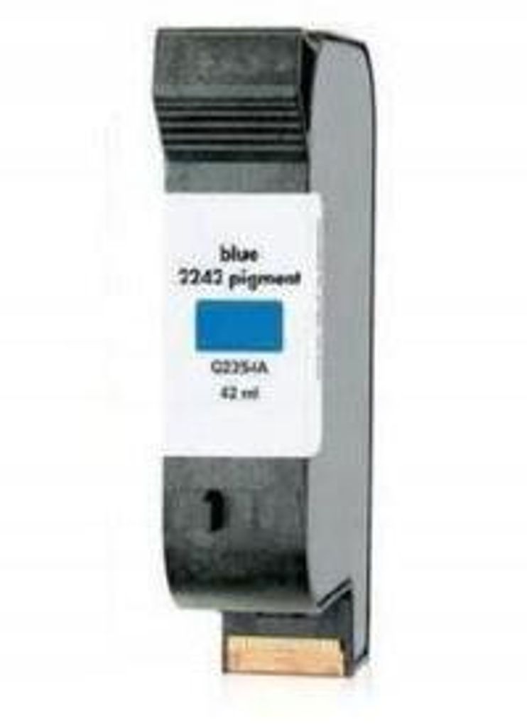 HP 2242 Blau Pigment-Druckerpatrone, Standardertrag, Blau, Tinte auf Pigmentbasis, 1 Stück(e)