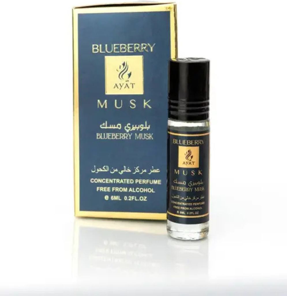 Blueberry Musk 6ml Unisex Parfümöl – Ayat Perfumes – Alkoholfrei