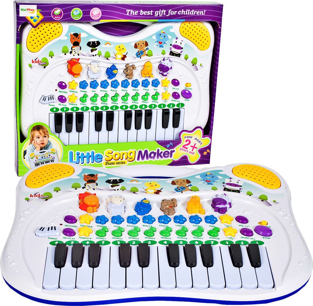 Giocattolo musicale MalPlay | primi tasti per bambini | Immagine del prodotto 