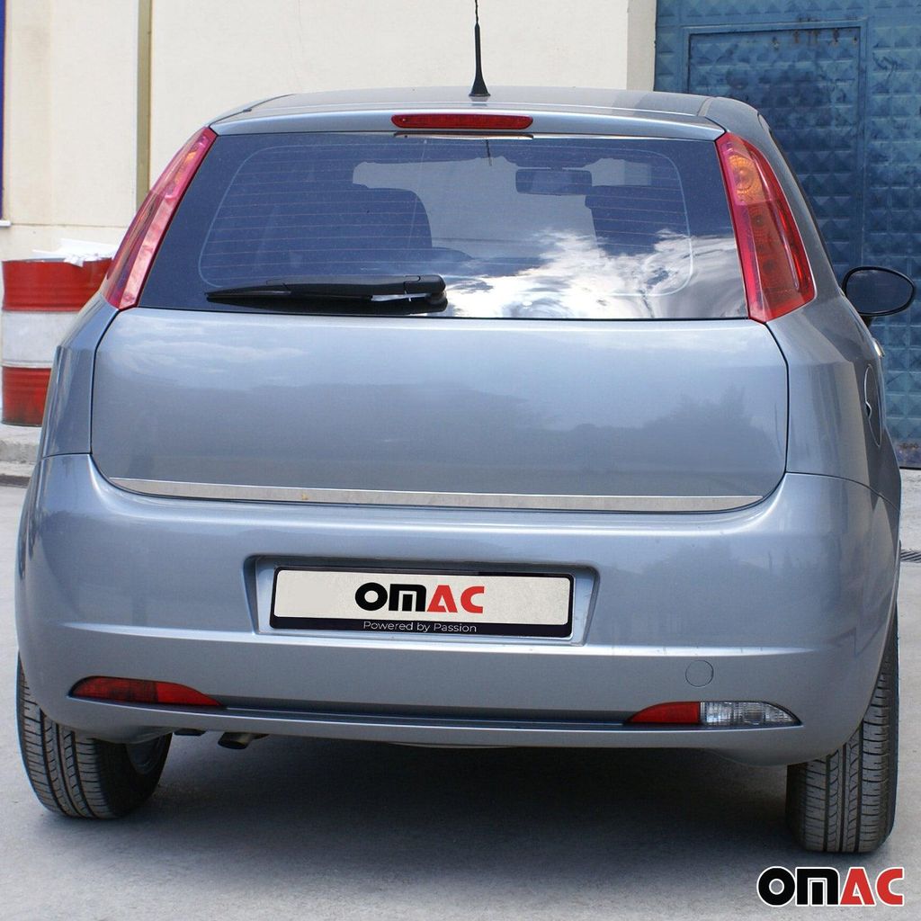 Kofferraumleiste Heckleiste für Fiat Punto Evo 2008-2012 Untere Chrom Edelstahl