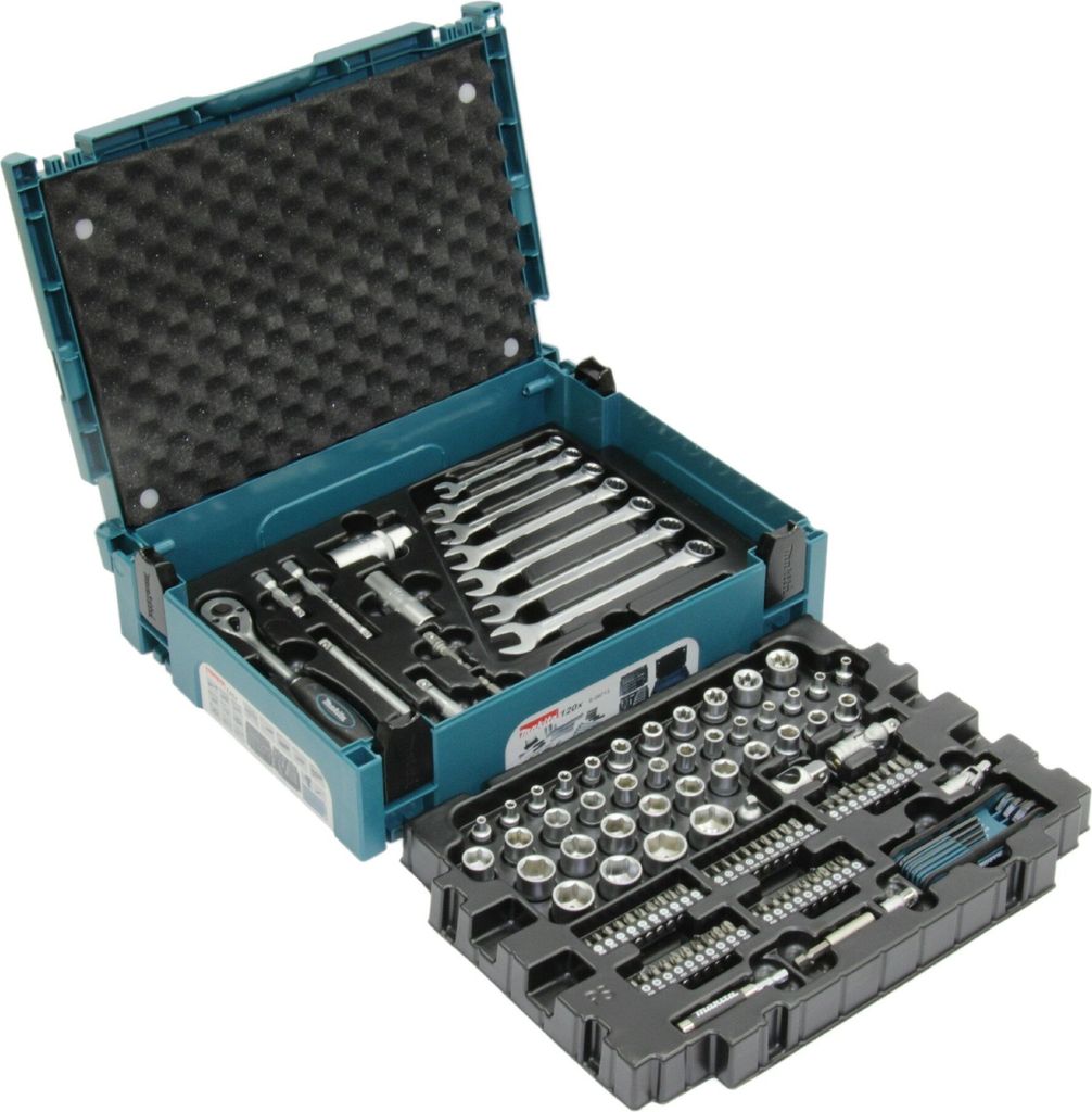 Makita E-08713 Werkzeug-Set 120-tlg. MAKPAC Produktbild