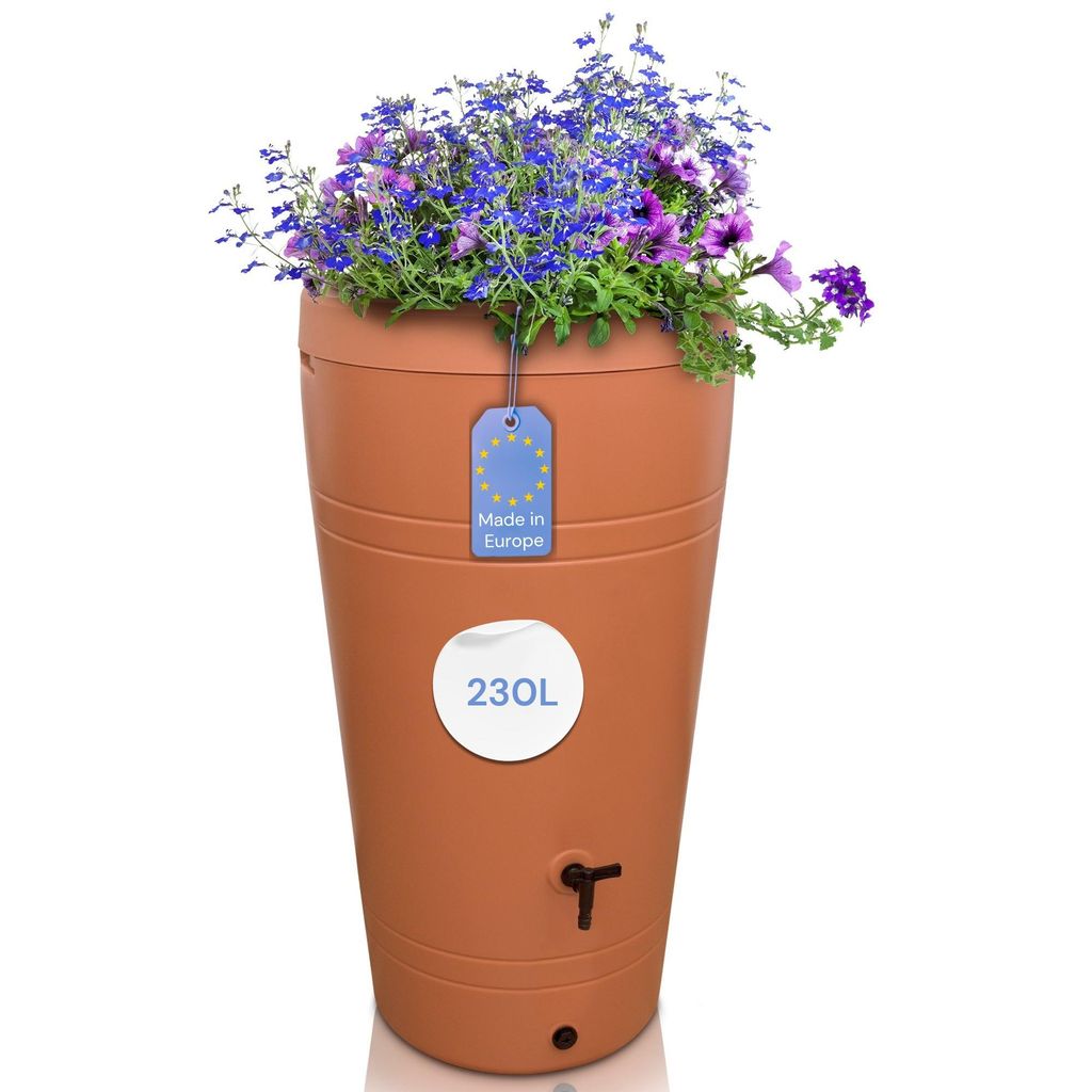 YourCasa Regentonne 230 Liter [Decore Design] - Nachhaltige Produktbild 
