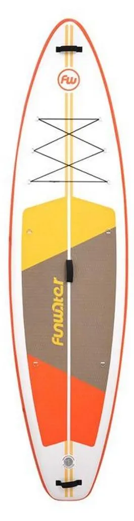 Planche à Paddle FunWater – Gonflable, 7 Kg, 10 PSI, 350 Lbs, Accessoires Complets, 60 Jours Garantie