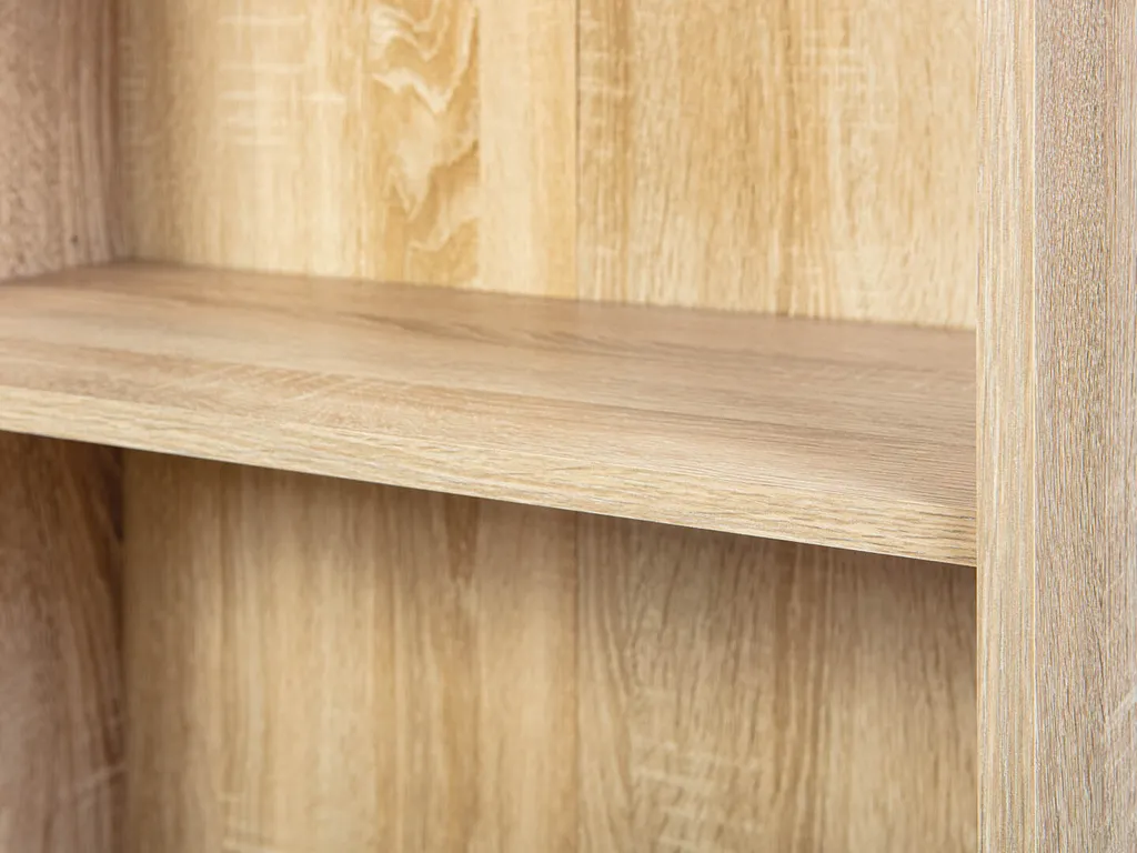 Parim Étagère 4 compartiments en chêne Sonoma - Meuble de rangement chic