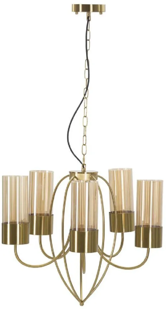 Plafonnier Versailles Noir 60cm - Habillez vos Hauts Plafonds avec Style