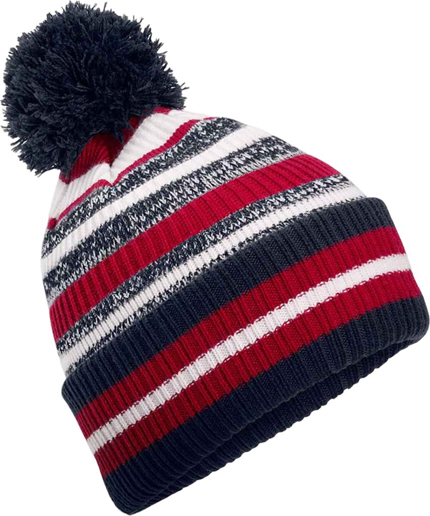 Beechfield - "Multi-Sport Fan" Mütze RW10383 (Einheitsgröße) (Dunkelblau/Rot/Weiß)