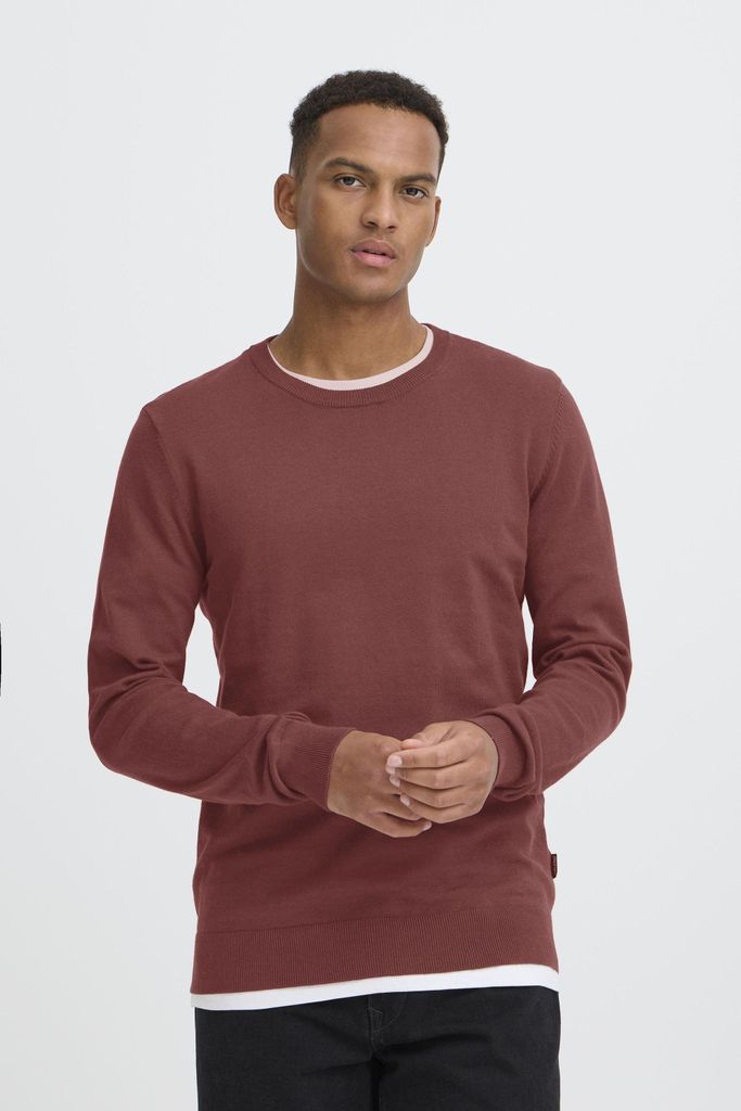 Blend BHBRYAN Herren Strickpullover Feinstrick Pullover Baumwollmischung regular fit