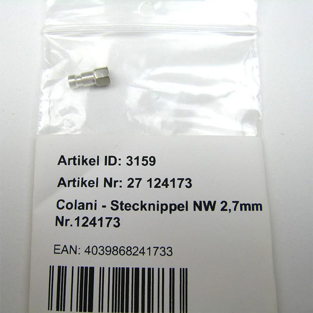 Colani - Stecknippel NW 2,7mm Nr.124173